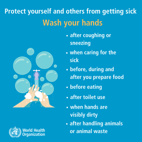 Washing your hands 2 - Covid Information
